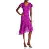 Flash Sale 🔥 Sam Edelman Asymmetric Lace 👗 Dress Magenta ⌛ -US Sam Edelman Sales 2022 unnamed file 1018