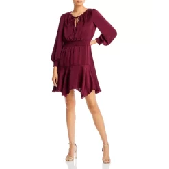 Wholesale ⌛ Sam Edelman Smocked Waist 👗 Dress Burgundy 😍 -US Sam Edelman Sales 2022 unnamed file 1031