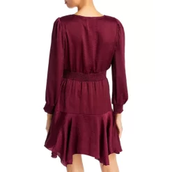 Wholesale ⌛ Sam Edelman Smocked Waist 👗 Dress Burgundy 😍 -US Sam Edelman Sales 2022 unnamed file 1032