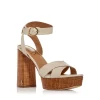 Best Sale 🔥 Sam Edelman 👩 Women's Platform High Block Heel 🩴 Sandals Ivory 🧨 -US Sam Edelman Sales 2022 unnamed file 1041