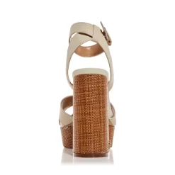 Best Sale 🔥 Sam Edelman 👩 Women's Platform High Block Heel 🩴 Sandals Ivory 🧨 -US Sam Edelman Sales 2022 unnamed file 1044