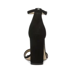 Wholesale 🔔 Sam Edelman Yaro Ankle Strap Block Heel 🩴 Sandals Black Suede 🤩 -US Sam Edelman Sales 2022 unnamed file 1079