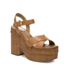 Hot Sale ⭐ Sam Edelman 👩 Women's Trianna Strappy Espadrille Platform 🩴 Sandals Cuoio Brow 😉 -US Sam Edelman Sales 2022 unnamed file 1118