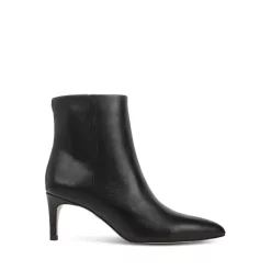 Cheapest ⭐ Sam Edelman 👩 Women's Ulissa Pointed Toe High Heel Booties Black Leather 💯 -US Sam Edelman Sales 2022 unnamed file 143