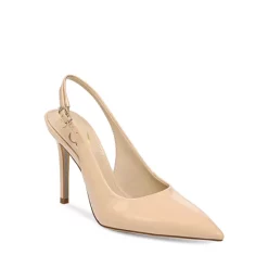Coupon 🌟 Sam Edelman 👩 Women's Hazel Slingback High Heel Pumps Beige Blush Patent ✨