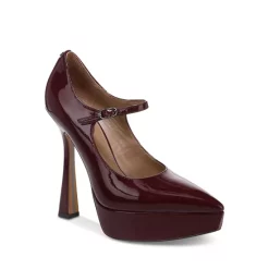 Flash Sale ⭐ Sam Edelman 👩 Women's Arie Pointed Toe Ankle Strap Platform Pumps Black Patent 🎁 -US Sam Edelman Sales 2022 unnamed file 213