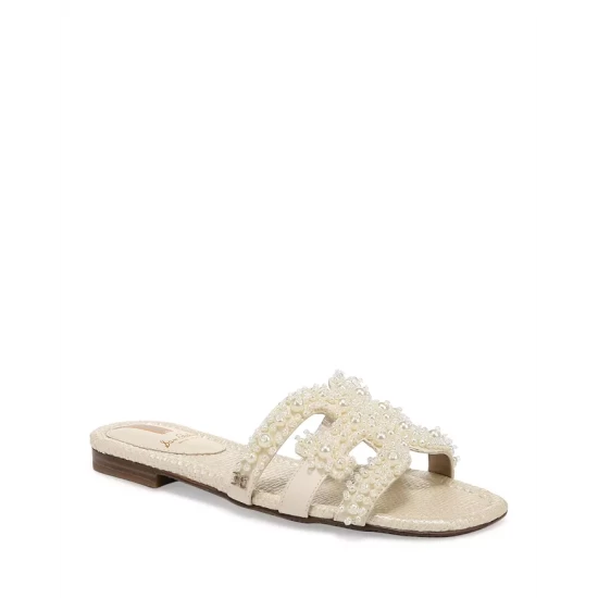 Deals 🤩 Sam Edelman 👩 Women's Bay Perla Square Toe Embellished Slide 🩴 Sandals Warm Tan ✨ 2 Deals 🤩 Sam Edelman 👩 Women's Bay Perla Square Toe Embellished Slide 🩴 Sandals Warm Tan ✨