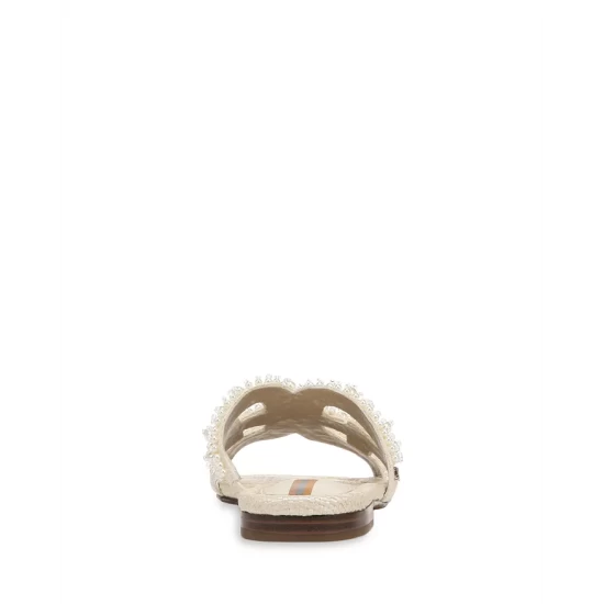 Deals 🤩 Sam Edelman 👩 Women's Bay Perla Square Toe Embellished Slide 🩴 Sandals Warm Tan ✨ 5 Deals 🤩 Sam Edelman 👩 Women's Bay Perla Square Toe Embellished Slide 🩴 Sandals Warm Tan ✨ - Image 4
