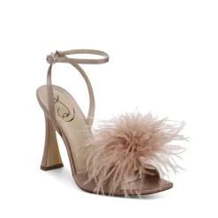 Buy 🎁 Sam Edelman 👩 Women's Leon Ankle Strap High Heel 🩴 Sandals Praline ⌛ -US Sam Edelman Sales 2022 unnamed file 234