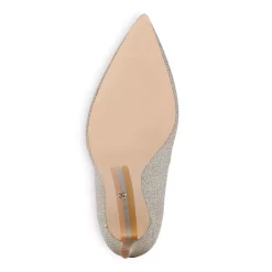 Budget 🛒 Sam Edelman 👩 Women's Hazel Pointed Toe High-Heel Pumps Light Gold Glitter Leather ⌛ -US Sam Edelman Sales 2022 unnamed file 247