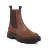 Best Pirce 🥰 Sam Edelman 👩 Women's Laguna Pull On Chelsea 🥾 Boots Sesame Leather 🎉