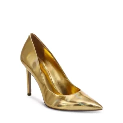 Best Sale 👍 Sam Edelman 👩 Women's Hazel Pointed Toe High Heel Pumps Silver 😀 -US Sam Edelman Sales 2022 unnamed file 261