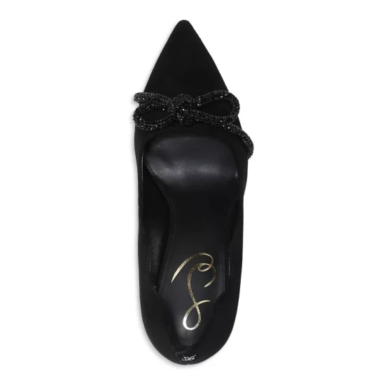Wholesale ๐ Sam Edelman ๐ฉ Women's Deela Pointed Toe Embellished High Heel Pumps Black ๐ 5 Wholesale ๐ Sam Edelman ๐ฉ Women's Deela Pointed Toe Embellished High Heel Pumps Black ๐ - Image 3