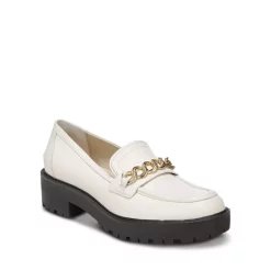 Coupon โจ Sam Edelman ๐ฉ Women's Taelor Chunky Heel Loafers Ivory โค๏ธ