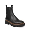 Flash Sale ✨ Sam Edelman 👩 Women's Laguna Waterproof Pull On Booties Black Leather ⌛ -US Sam Edelman Sales 2022 unnamed file 31