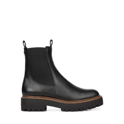 Flash Sale ✨ Sam Edelman 👩 Women's Laguna Waterproof Pull On Booties Black Leather ⌛ -US Sam Edelman Sales 2022 unnamed file 33