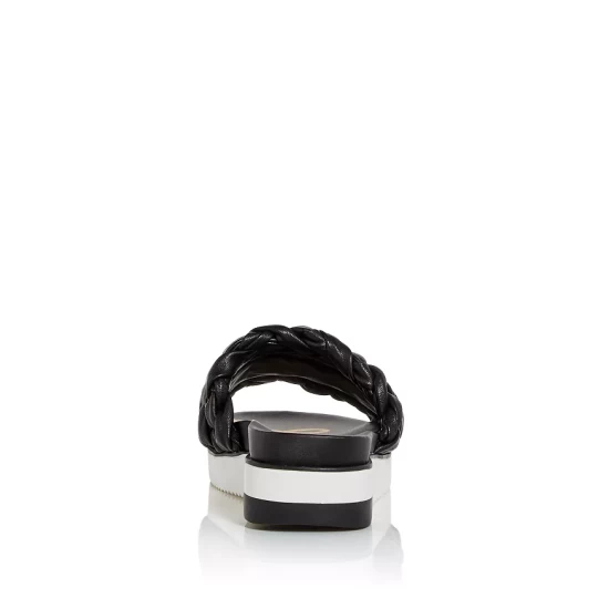 Hot Sale ✨ Sam Edelman 👩 Women's Ainslie Platform Slide 🩴 Sandals Black 😀 7 Hot Sale ✨ Sam Edelman 👩 Women's Ainslie Platform Slide 🩴 Sandals Black 😀 - Image 5