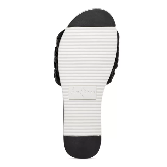 Hot Sale ✨ Sam Edelman 👩 Women's Ainslie Platform Slide 🩴 Sandals Black 😀 9 Hot Sale ✨ Sam Edelman 👩 Women's Ainslie Platform Slide 🩴 Sandals Black 😀 - Image 7