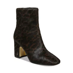 Brand new ⭐ Sam Edelman 👩 Women's Fawn 2 Animal Print Ankle Booties Brown Multi Brahma 🎁
