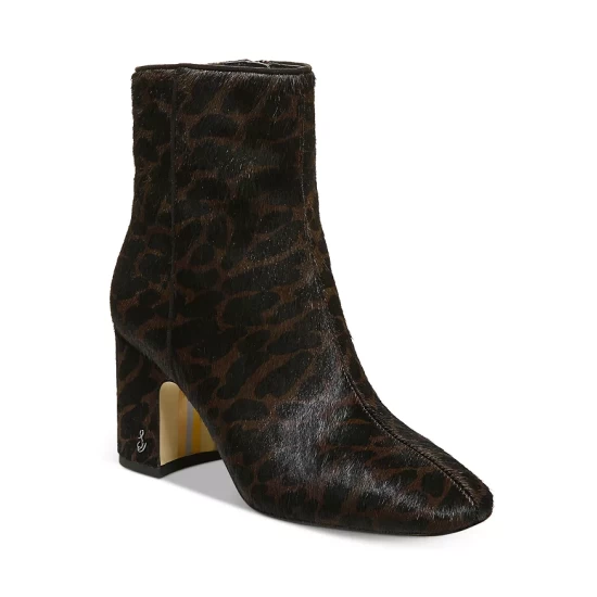 Brand new โญ Sam Edelman ๐ฉ Women's Fawn 2 Animal Print Ankle Booties Brown Multi Brahma ๐ 3 Brand new โญ Sam Edelman ๐ฉ Women's Fawn 2 Animal Print Ankle Booties Brown Multi Brahma ๐