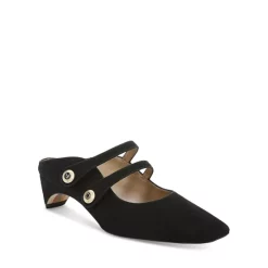 Cheap ⭐ Sam Edelman 👩 Women's Mckenna Kitten Heel Mules Black ⌛