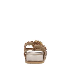 Flash Sale 💯 Sam Edelman 👩 Women's Oaklyn Woven Slides Gold 👍 -US Sam Edelman Sales 2022 unnamed file 393