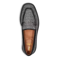 Best Pirce 👏 Sam Edelman 👩 Women's Laurs Glitz Loafers - 150th Anniversary Exclusive Black 🌟 -US Sam Edelman Sales 2022 unnamed file 398