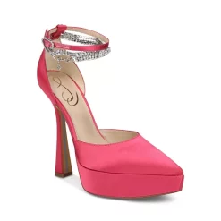 Best reviews of 🔔 Sam Edelman 👩 Women's Andie Ankle Strap Platform Pumps Ultra Fuschia Satin 🤩 -US Sam Edelman Sales 2022 unnamed file 413