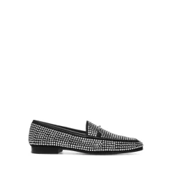Outlet 🎁 Sam Edelman 👩 Women's Loraine Glitz Embellished Loafer Flats Black Fabric 🌟 -US Sam Edelman Sales 2022 unnamed file 416