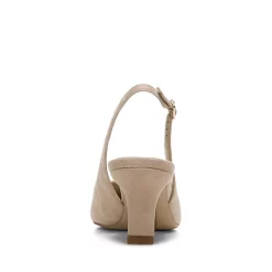 New 🔥 Sam Edelman 👩 Women's Bianka Pointed Toe Light Brown Kitten Heel Slingback Pumps Cappucino 🤩 -US Sam Edelman Sales 2022 unnamed file 422