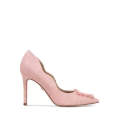 Outlet 🤩 Sam Edelman 👩 Women's Harriet Pointed Toe Bead Embellished High Heel Pumps Ivory Multi 🤩 -US Sam Edelman Sales 2022 unnamed file 447