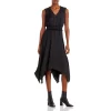 Buy 🎉 Sam Edelman Sleeveless Handkerchief Hem 👗 Dress Black 💯 -US Sam Edelman Sales 2022 unnamed file 491
