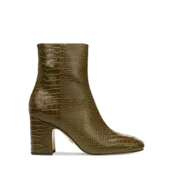 Wholesale 🔥 Sam Edelman 👩 Women's Fawn 2 Square Toe High Heel Booties Green 🛒 -US Sam Edelman Sales 2022 unnamed file 499