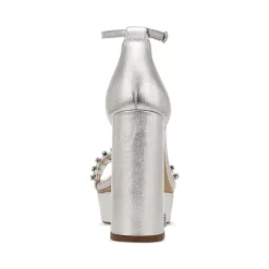 Best reviews of 🎁 Sam Edelman 👩 Women's Ninette Snip Toe Crystal Accented Silver High Heel Platform 🩴 Sandals Gold Leaf ✨ -US Sam Edelman Sales 2022 unnamed file 535