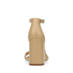 Best Sale 🎁 Sam Edelman 👩 Women's Daniella Strappy High-Heel 🩴 Sandals White Leather 😍 -US Sam Edelman Sales 2022 unnamed file 544