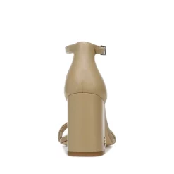 Best Sale 🎁 Sam Edelman 👩 Women's Daniella Strappy High-Heel 🩴 Sandals White Leather 😍 -US Sam Edelman Sales 2022 unnamed file 546