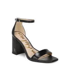 Best Sale 🎁 Sam Edelman 👩 Women's Daniella Strappy High-Heel 🩴 Sandals White Leather 😍 -US Sam Edelman Sales 2022 unnamed file 551