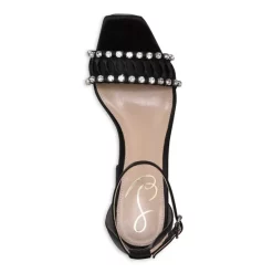 Flash Sale 🔔 Sam Edelman 👩 Women's Ninette Snip Toe Crystal Accented Black High Heel Platform 🩴 Sandals 💯 -US Sam Edelman Sales 2022 unnamed file 571