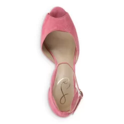 Outlet 🥰 Sam Edelman 👩 Women's Florencia Peep Toe High Heel Pumps Black 🔥 -US Sam Edelman Sales 2022 unnamed file 574