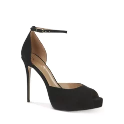 Outlet 🥰 Sam Edelman 👩 Women's Florencia Peep Toe High Heel Pumps Black 🔥 -US Sam Edelman Sales 2022 unnamed file 579