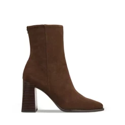 Cheapest 💯 Sam Edelman 👩 Women's Ivette Square Toe High Heel Booties Olive Taupe Suede 🛒 -US Sam Edelman Sales 2022 unnamed file 584