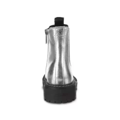 Outlet 🎁 Sam Edelman 👧 Girls' Laguna Mini 🥾 Boots - Toddler, Little Kid, Big Kid Silver 💯 -US Sam Edelman Sales 2022 unnamed file 612