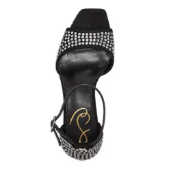 Buy ⌛ Sam Edelman Nellie Glitz Platform 🩴 Sandals - 150th Anniversary Exclusive Black 🤩 -US Sam Edelman Sales 2022 unnamed file 644