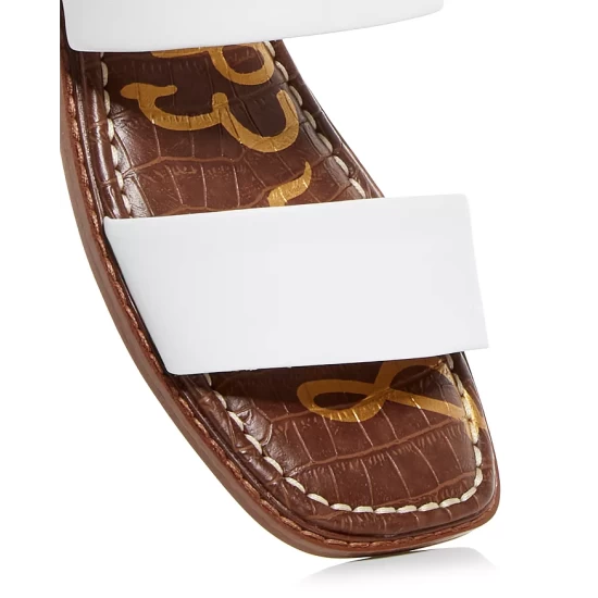 Best Sale ๐ Sam Edelman ๐ฉ Women's Haydee Slide ๐ฉด Sandals White ๐ 8 Best Sale ๐ Sam Edelman ๐ฉ Women's Haydee Slide ๐ฉด Sandals White ๐ - Image 6