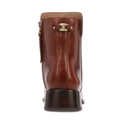 Discount 🧨 Sam Edelman 👩 Women's Thatcher Square Toe Ankle Booties Burnt Brandy 🎉 -US Sam Edelman Sales 2022 unnamed file 68