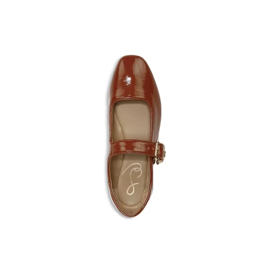 Buy 🤩 Sam Edelman 👧 Girls' Michaela Mary Jane Flats - Toddler, Little Kid, Big Kid Copper 🤩 5 Buy 🤩 Sam Edelman 👧 Girls' Michaela Mary Jane Flats - Toddler, Little Kid, Big Kid Copper 🤩 - Image 3