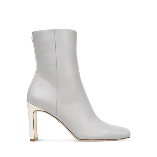 Buy ๐ Sam Edelman ๐ฉ Women's Anika Mid Calf Booties Pebble Grey Leather ๐ฅฐ 4 Buy ๐ Sam Edelman ๐ฉ Women's Anika Mid Calf Booties Pebble Grey Leather ๐ฅฐ - Image 2