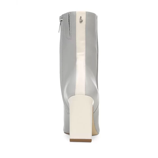 Buy ๐ Sam Edelman ๐ฉ Women's Anika Mid Calf Booties Pebble Grey Leather ๐ฅฐ 6 Buy ๐ Sam Edelman ๐ฉ Women's Anika Mid Calf Booties Pebble Grey Leather ๐ฅฐ - Image 4