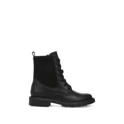 Hot Sale ❤️ Sam Edelman 👧 Girls' Lydell Mini Combat 🥾 Boots - Toddler, Little Kid, Big Kid Black 👏 -US Sam Edelman Sales 2022 unnamed file 723