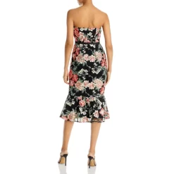 Deals 😀 Sam Edelman Vintage Floral Embroidered Midi 👗 Dress Black Multi ❤️ -US Sam Edelman Sales 2022 unnamed file 726